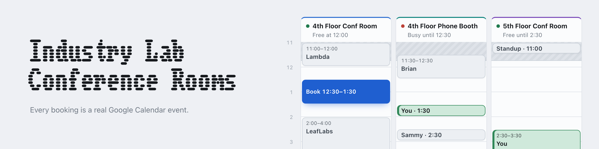 Industry Lab rooms