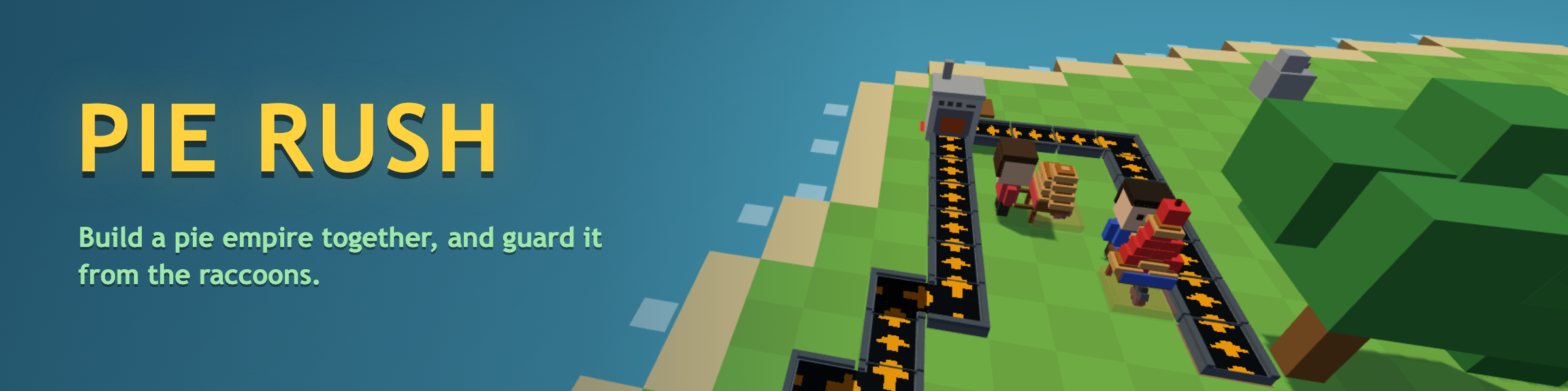 Pie Rush and Pie Rush 3D
